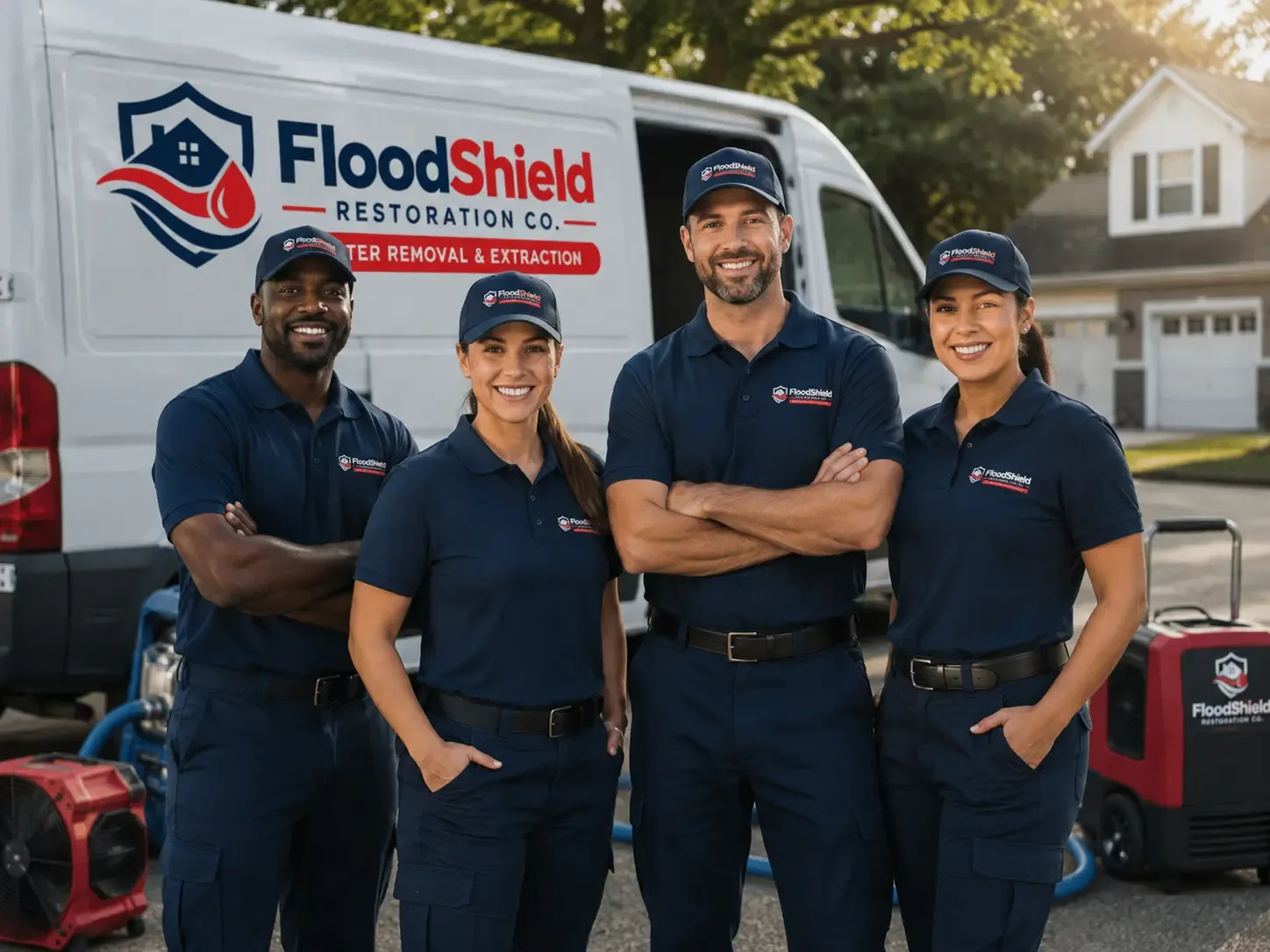Flood Damage Restoration company in Hampden, ND
